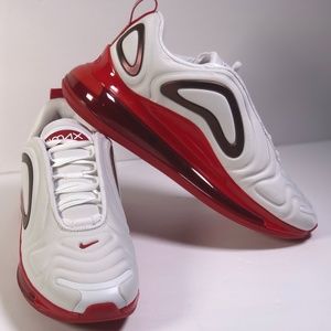Wmns Nike Air Max 720 size 7.5 White/Red